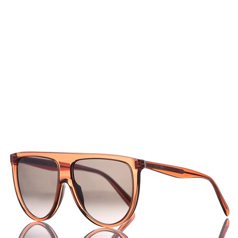 celine thin shadow sunglasses afterpay|Celine Thin Shadow CL 41435 Flat Top Sunglasses.